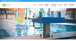 Desktop Screenshot of lapiscine-paysdelandi.com